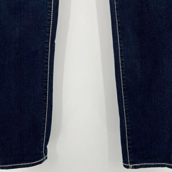 Big Star Jeans Maddie Skinny Mid Rise Blue Dark Wash Stretch Women’s Size 30R - Picture 5 of 11